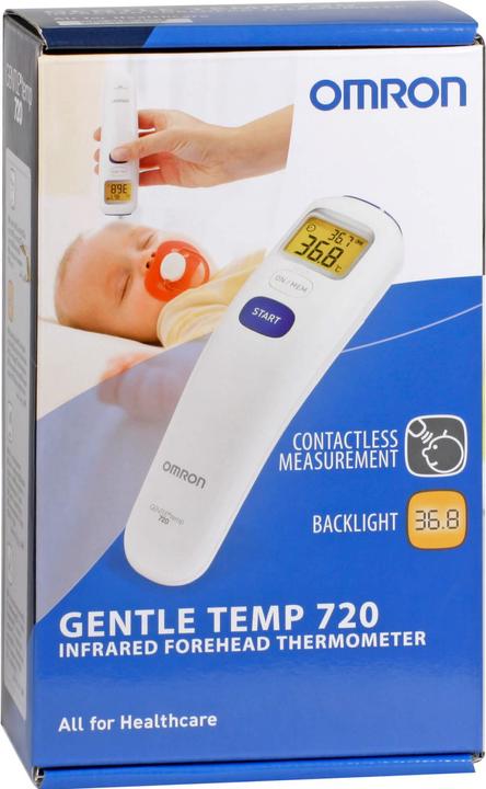 Actual product image Omron Gentle Temp 720 (Non-contact, Forehead)