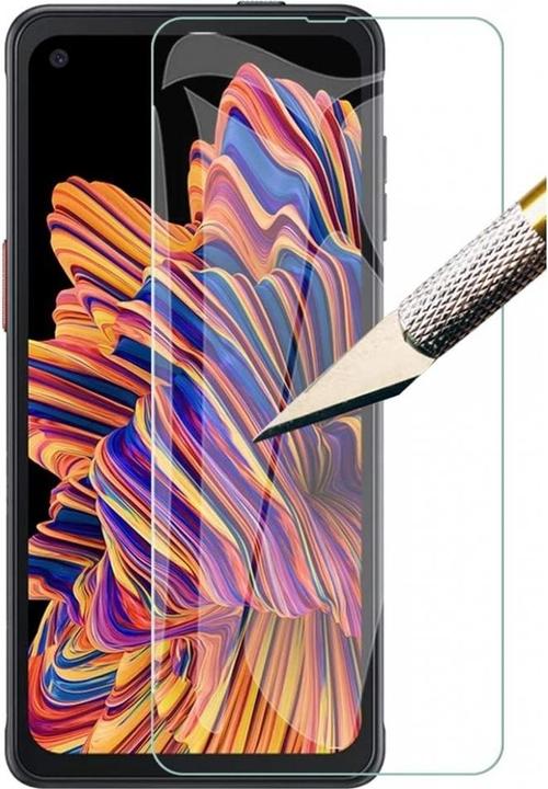 Produktbild Screenguard Samsung Galaxy XCover Pro Panzerglas Schutzfolie Case Friendly Design (1 Stück, Samsung Galaxy S21)