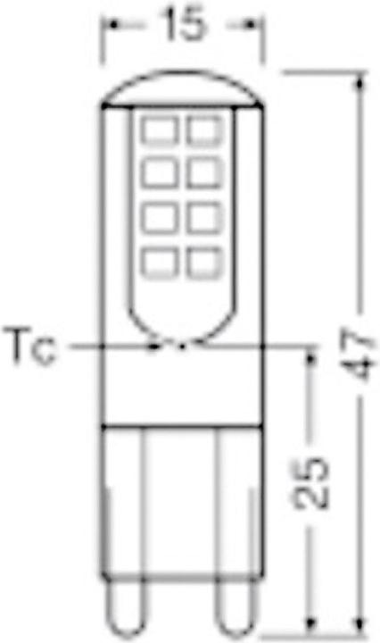Produktbild Osram Led Pin (G9, 2.60 W, 320 lm, 1 x, E)