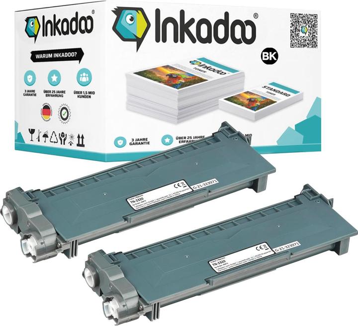 Actual product image Inkadoo Compatible toner for Brother HL-L 2340 DW approx. 2,600 pages