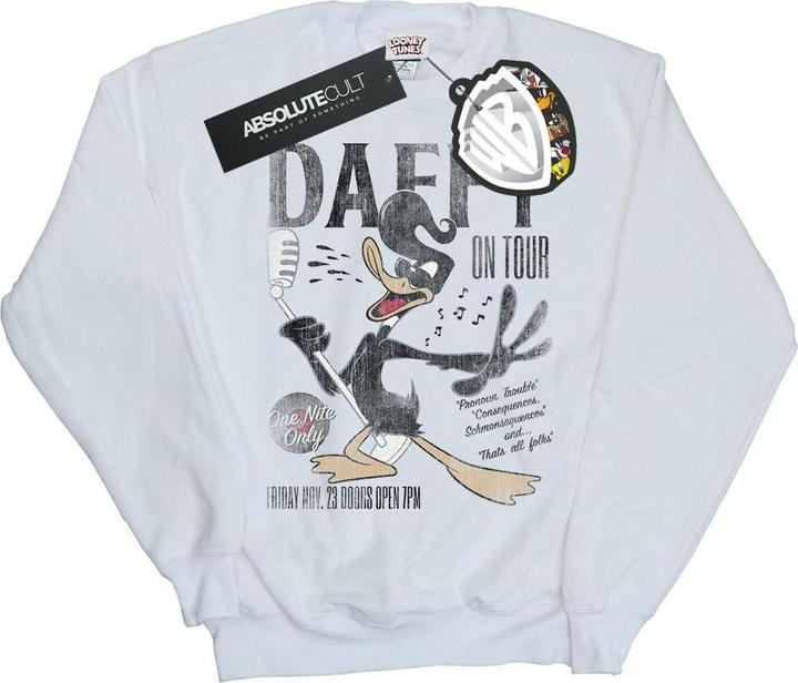 Looney Tunes Daffy Duck Concert Sweatshirt (XXL)