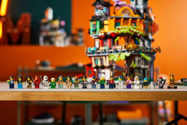 Produktbild LEGO Die Gärten von NINJAGO City (71741, LEGO Ninjago, LEGO Seltene Sets)