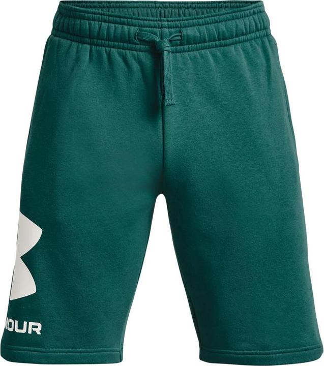 Under Armour Herrenshorts Rival FLC Big Logo Shorts grün 1357118 722 (S) (S)