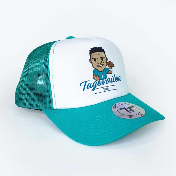 Actual product image Tokyo Time Tua Tagovalioa NFLPA Emoji Mesh-Back Cap