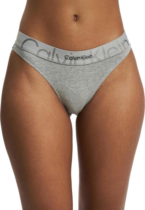 Immagine prodotto Calvin Klein Mutandine perizoma da donna, Grigio Heather, S (S)