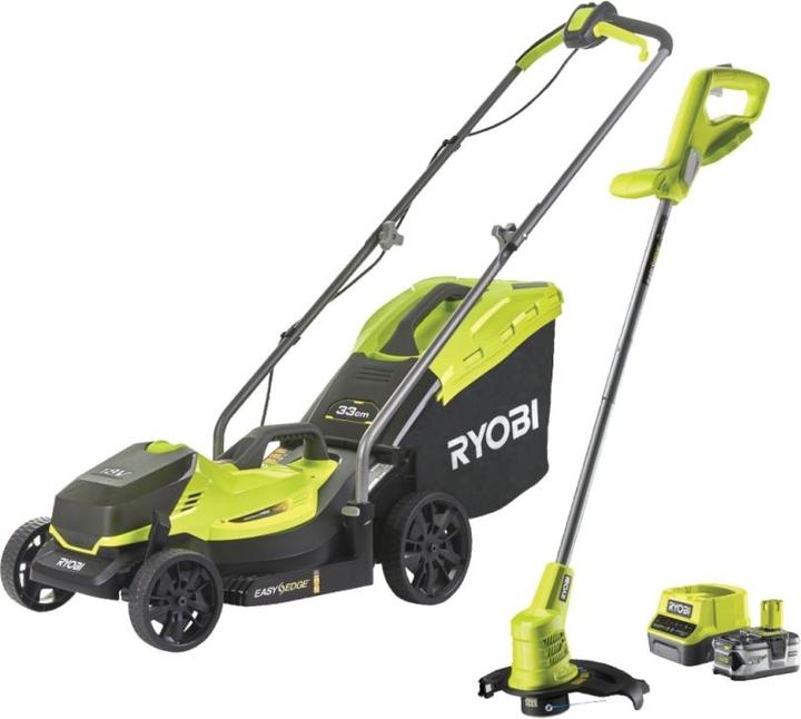 Ryobi 5133004451 RLM1833BLT1825M Kombi-set 18 Volt 4,0 Ah Li-Ion