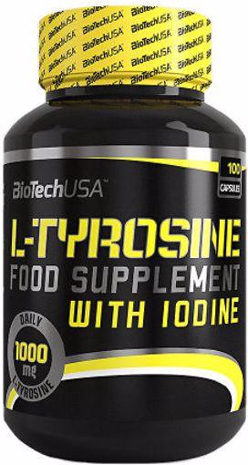 Actual product image Biotech USA L-Tyrosine (100 Piece, Capsules)