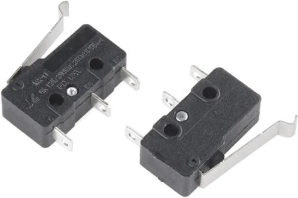 Actual product image SparkFun Mini Microswitch Changeover Switch Offset Lever