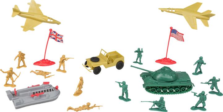 Actual product image Idena Play figure set army 19 pieces