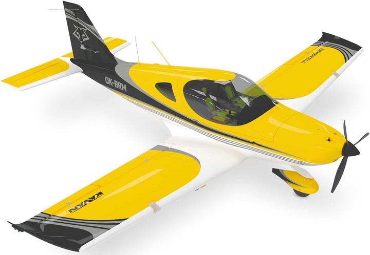 Image du produit Kavan Bristell B23 Jaune 1600mm moteur électrique aile basse ARTF