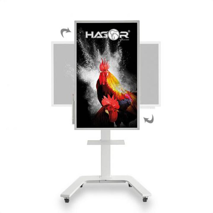 Image du produit Hagor système de support mobile pour SAMSUNG WM55H et WM55R (Flip2, 55", 45 kg)