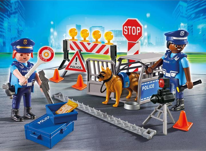 Actual product image Playmobil Police roadblock (6924, Playmobil City Action)