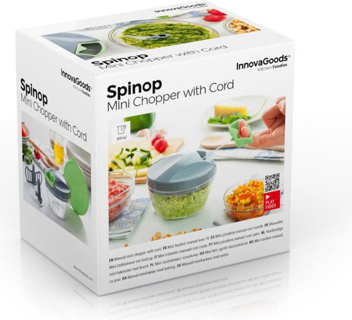 Produktbild InnovaGoods Manueller Minizerkleinerer - 40 cl (400 ml)