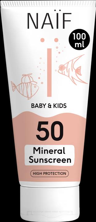 Image du produit Naïf Crèmes solaires (Crème solaire, SPF 50, 100 ml, 133 g)