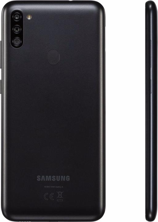 Actual product image Samsung Galaxy M11 EU (3 GB, Black, 6.40", Dual SIM, 13 Mpx, 4G)