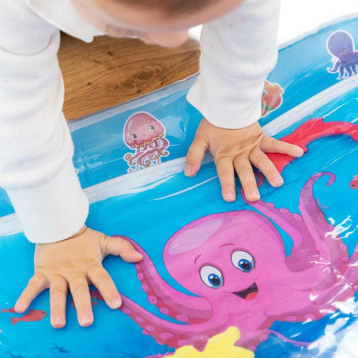 Actual product image InnovaGoods Inflatable play mat with water - Baby toy