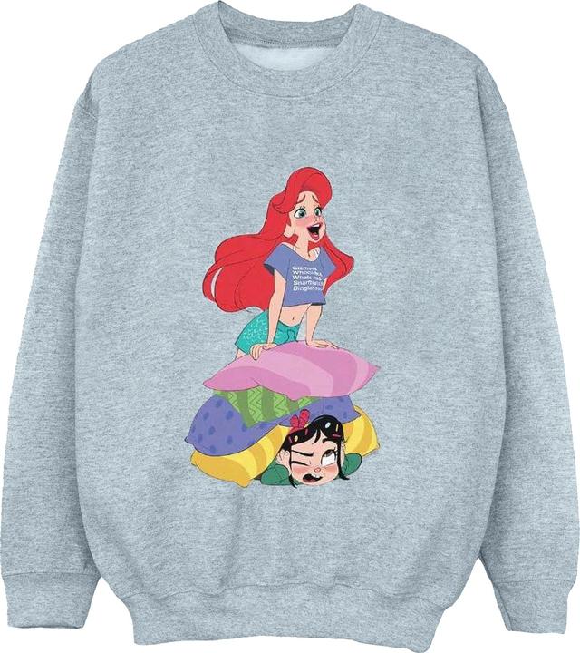 Disney Wreck It Ralph Ariel And Vanellope Sweatshirt Mädchen