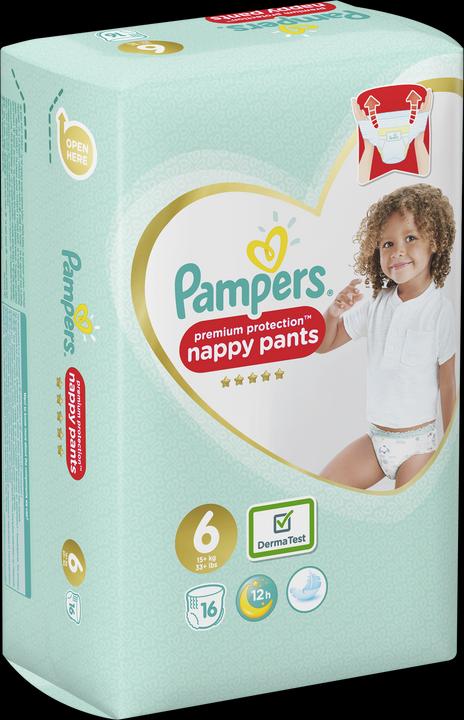 Produktbild Pampers Premium Protection Pants (Gr. 6, Tragepack, 16 Stück)