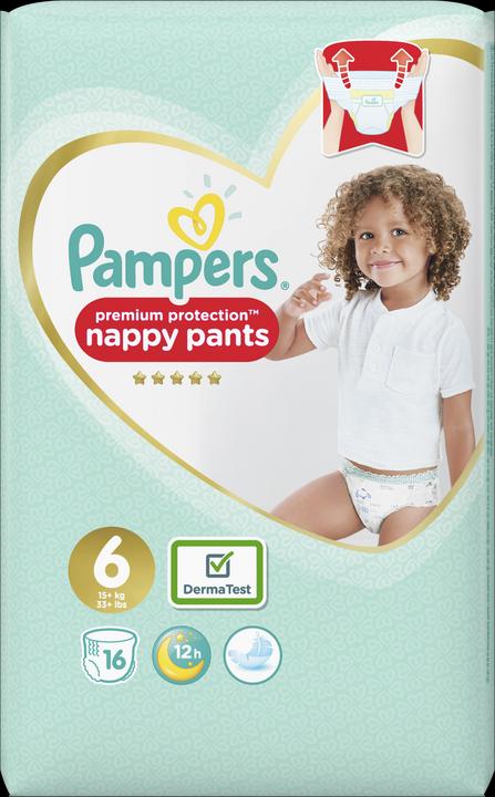 Produktbild Pampers Premium Protection Pants (Gr. 6, Tragepack, 16 Stück)