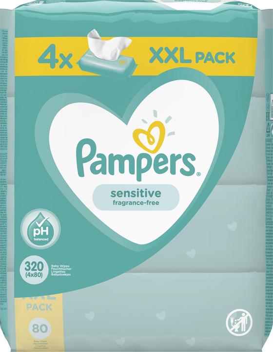 Produktbild Pampers Sensitive (320 Stück)