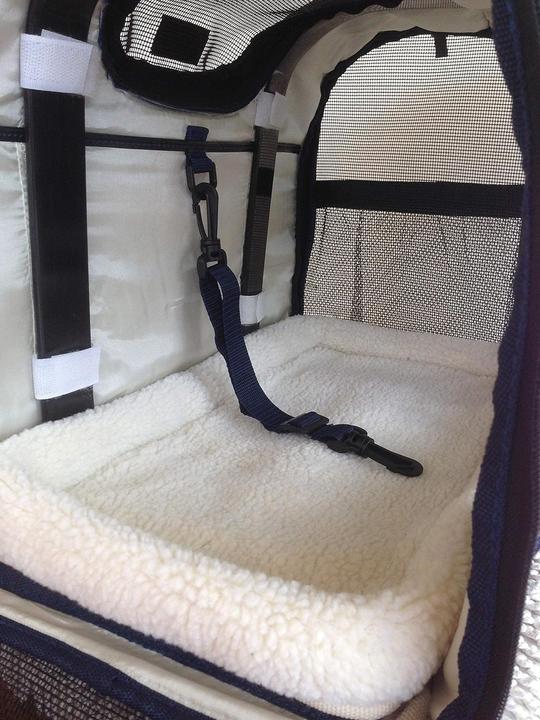 Image du produit Natuvalle Sac de transport (Chat, Chien, Petit animal, Réflecteurs, Respirant, Fermeture de sécurité)