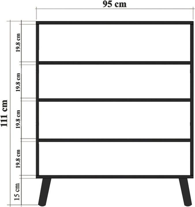 Produktbild Homitis Philip (95 x 36 x 111 cm)