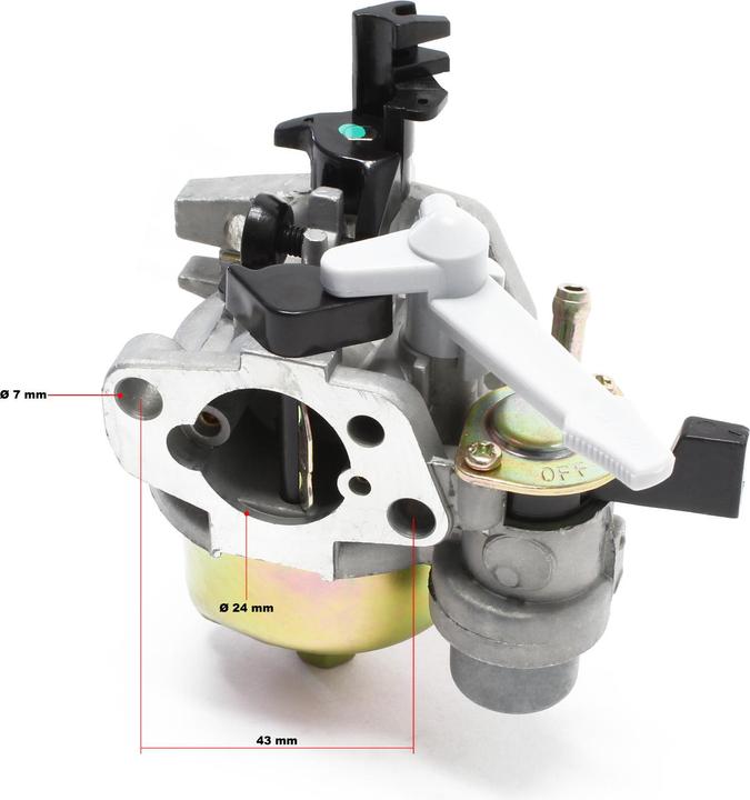 Produktbild Wiltec LIFAN Benzinmotor 6,5 PS Ersatzteil Vergaser Benzin Motor (Gartenmaschinen Ersatzteile)