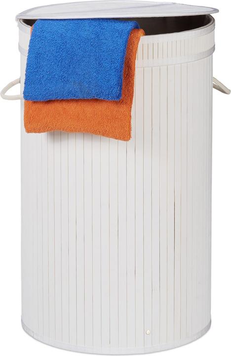 Actual product image Relaxdays Lidded Laundry Hamper (65 l)