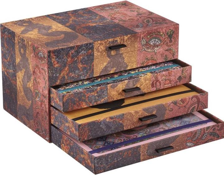 Produktbild Moleskine Asia Kollektion Sammlerbox mit 3 Notizbüchern (Large/A5, Fester Einband), Foulard (Blanko)