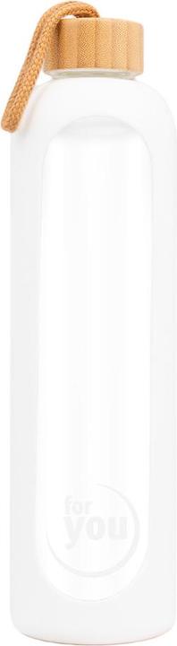 For You Sustainable drinking bottle | 1000 ml | Snow White (1 l)