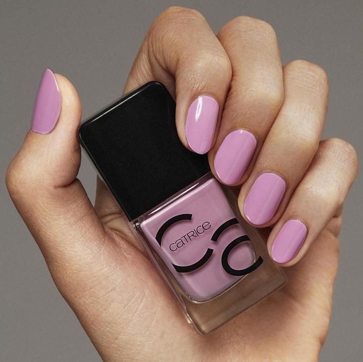 Actual product image Catrice ICONAILS Gel Lacquer (Rose, Gel-Effect Nail Polish)