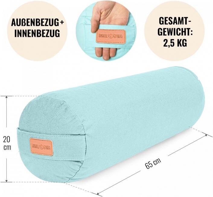 Immagine prodotto Gorilla Sports Bolster Yoga