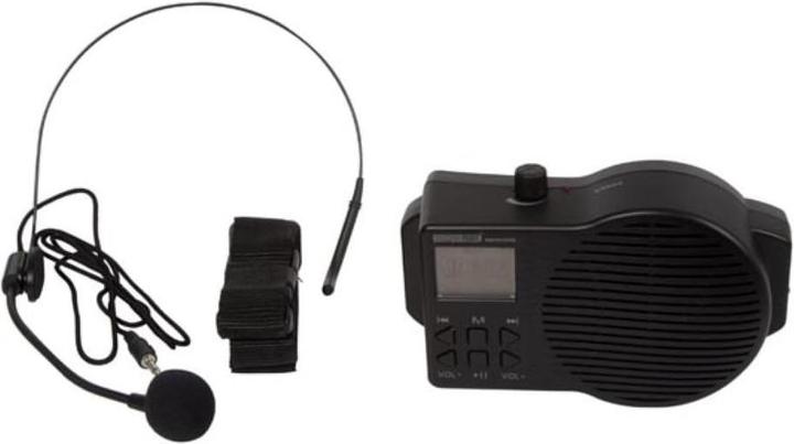 Velleman Amplificateur De Voix Portable Avec Usb/Sd Et Radio Fm