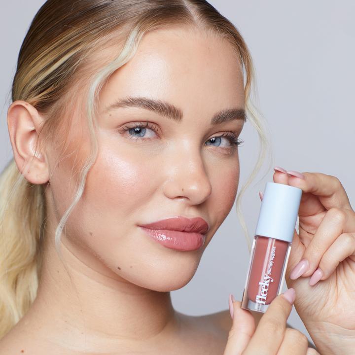 Produktbild Fleeky Plumpy Lip Gloss - Feuchtigkeitsspendende Pflege mit Volumeneffekt (5 ml)