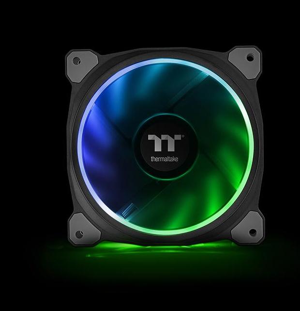 Produktbild Thermaltake CL-F056-PL14SW-A computer cooling system Computer case Fan Grey (140 mm, 3 x)