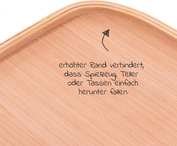 Produktbild Hauck Alpha Wooden Tray Natural