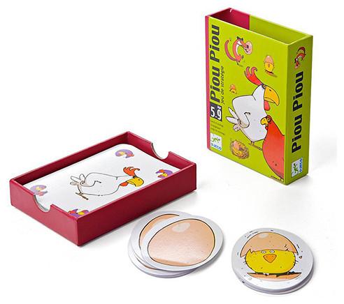 Produktbild Djeco Kartenspiel Piou Piou (Deutsch, Englisch)
