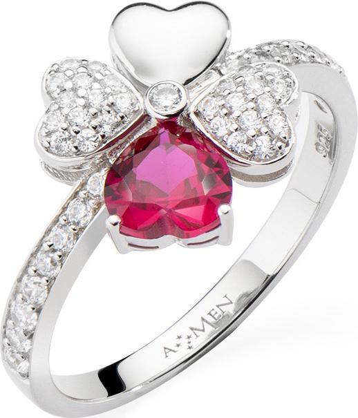 Amen Quadricuore Ring
