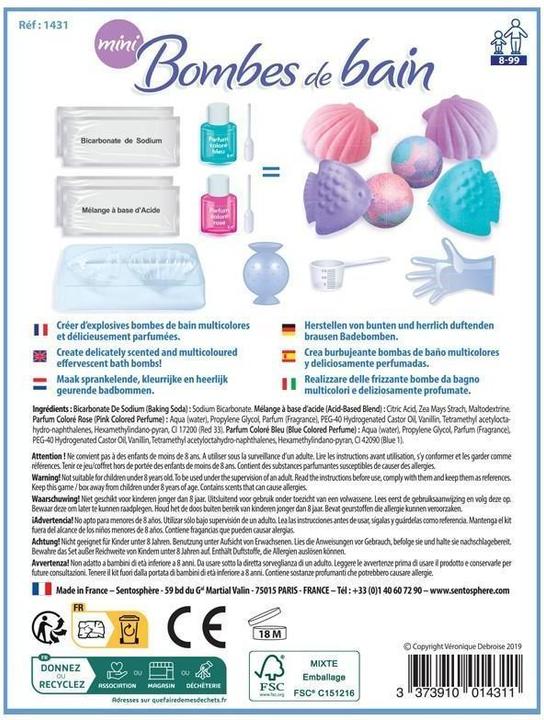 Produktbild Sentosphere Kreativkit Badebomben