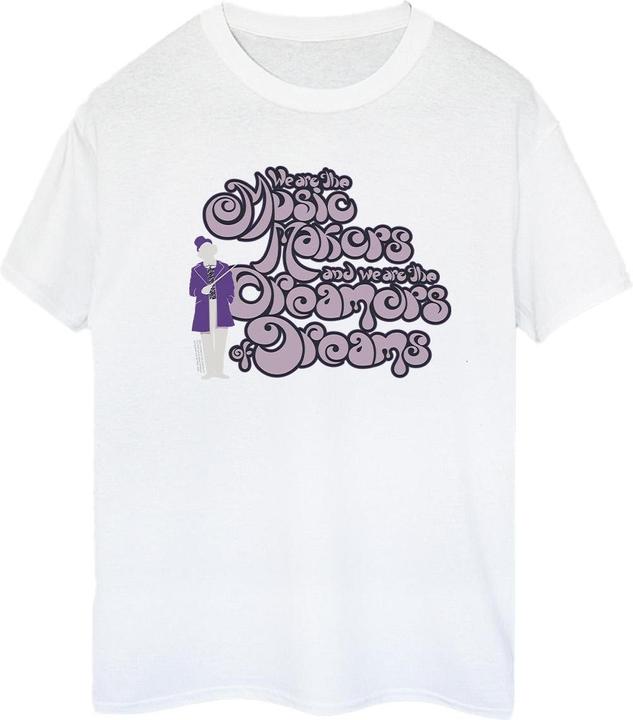Willy Wonka & the Chocolate Factory Dreamers Text TShirt (4XL)