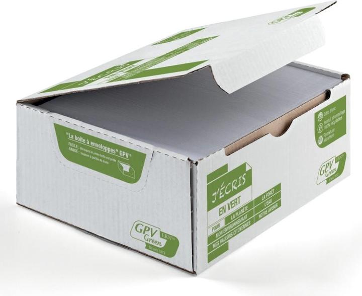 Produktbild GPV Briefumschl„ge "ERAPure" DL 110 x 220 mm, weiá (110 x 220 mm, 500 x)