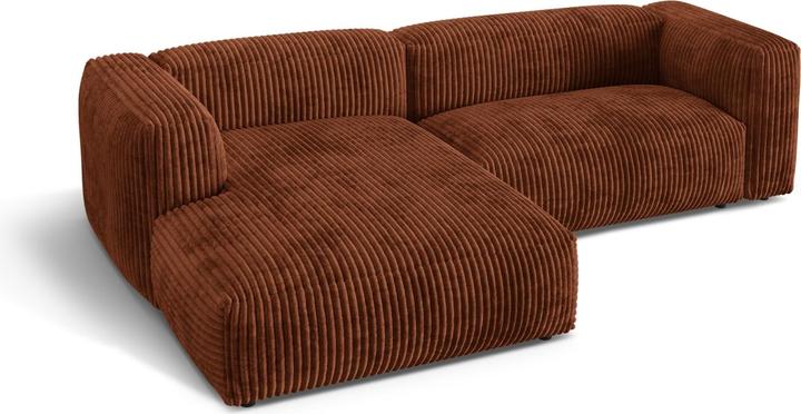 Actual product image Micadoni Modular Left Corner Sofa, "Martina", 2 Seats, 283x176x75 Made in Europe (Corner sofa)