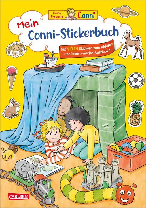 Actual product image Conni Yellow Series (activity book): My Conni sticker book