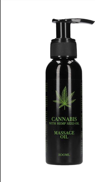 Produktbild Pharmquests Cannabis With Hemp Seed Oil - Massage Oil (100 ml)