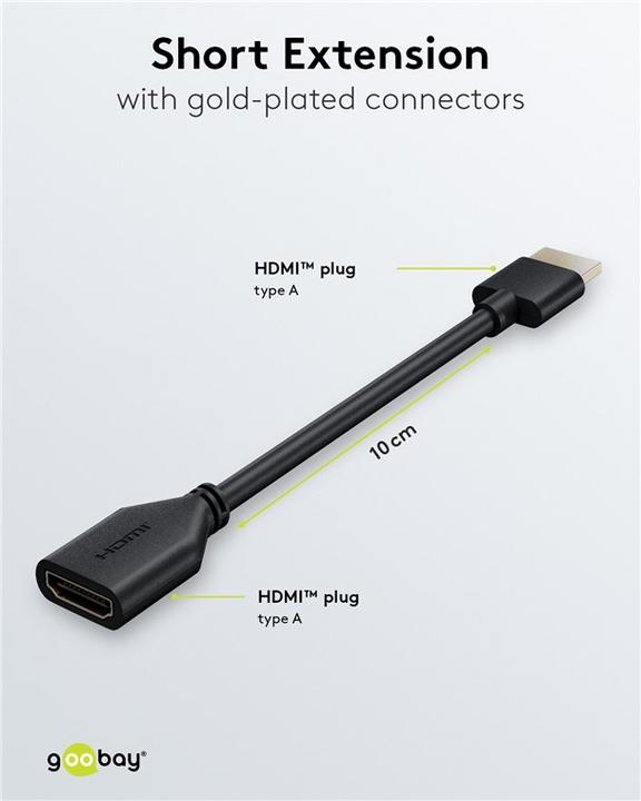 Immagine prodotto Goobay Adattatore HDMI flessibile (HDMI)