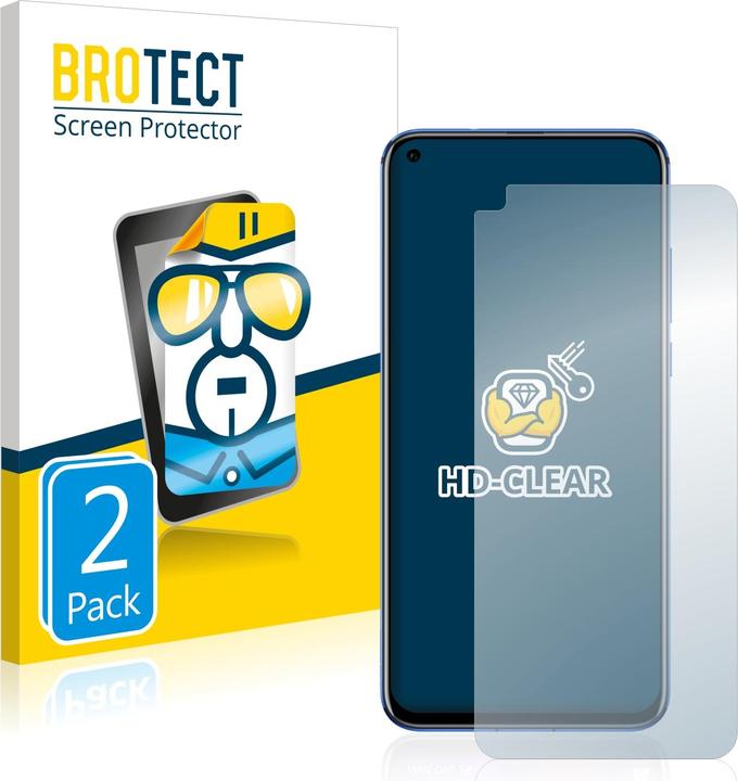 Actual product image BROTECT Screen Protector Clear (2 Piece, Honor View 20)