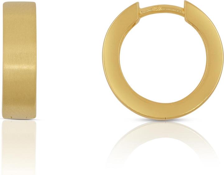 Muau Creolen (Gelbgold)
