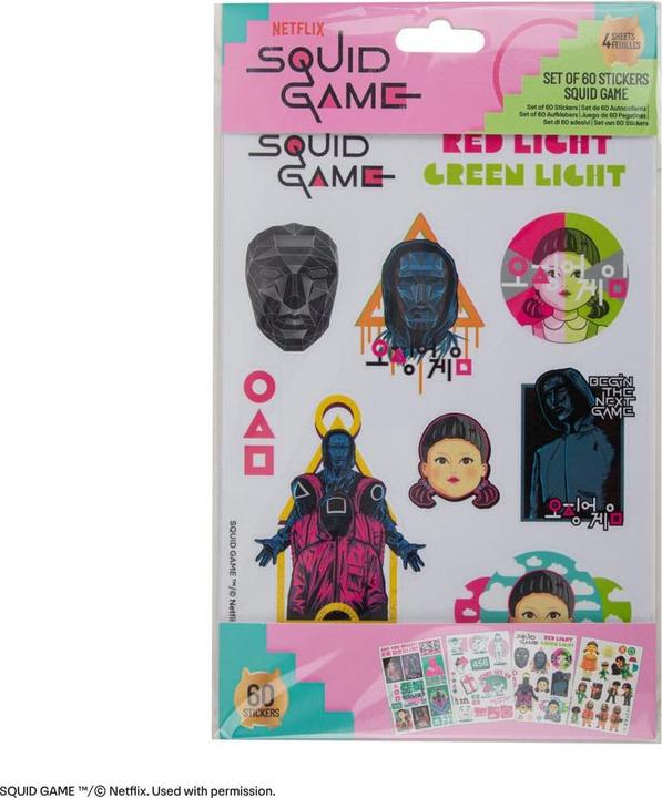 Produktbild Cinereplicas Squid Game Sticker Pack
