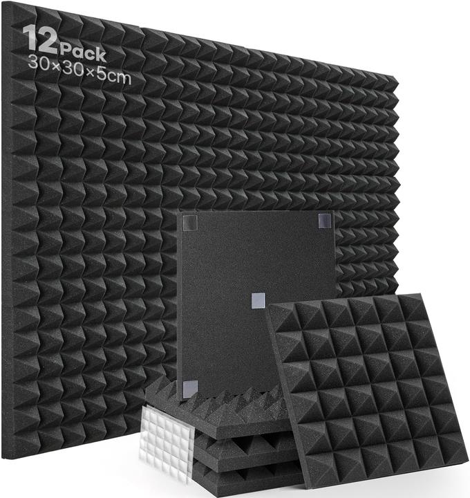 Soundsbay Mousse acoustique (12 pcs)