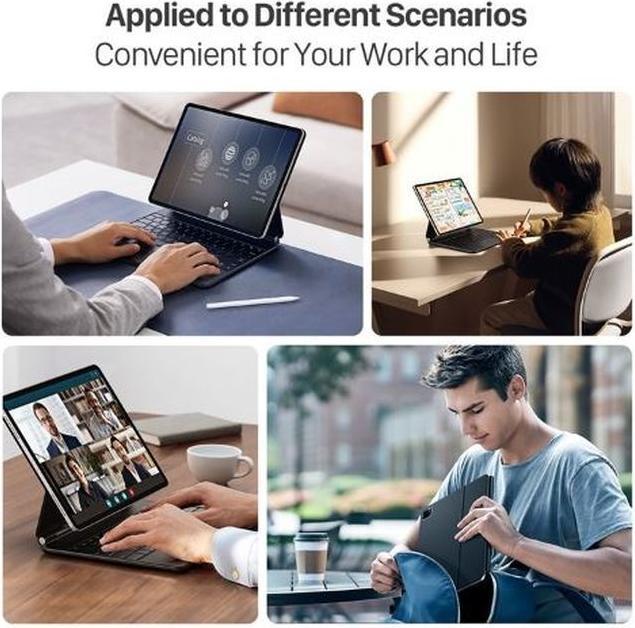 Actual product image Dux Ducis MK Series Keyboard Case (US, IPad Air (2022), IPad Pro 11 (2020))